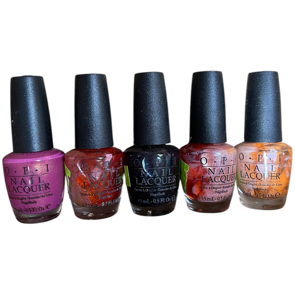 OPI Nail Polish Collection - 5 Vibrant Shades